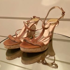 Michael Kors Thin Strap Wedges